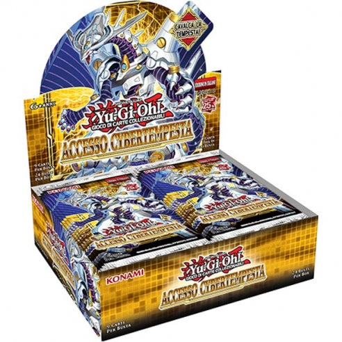 Yu-Gi-Oh!-Accesso Cybertempesta - Box 24 Buste (ITA )