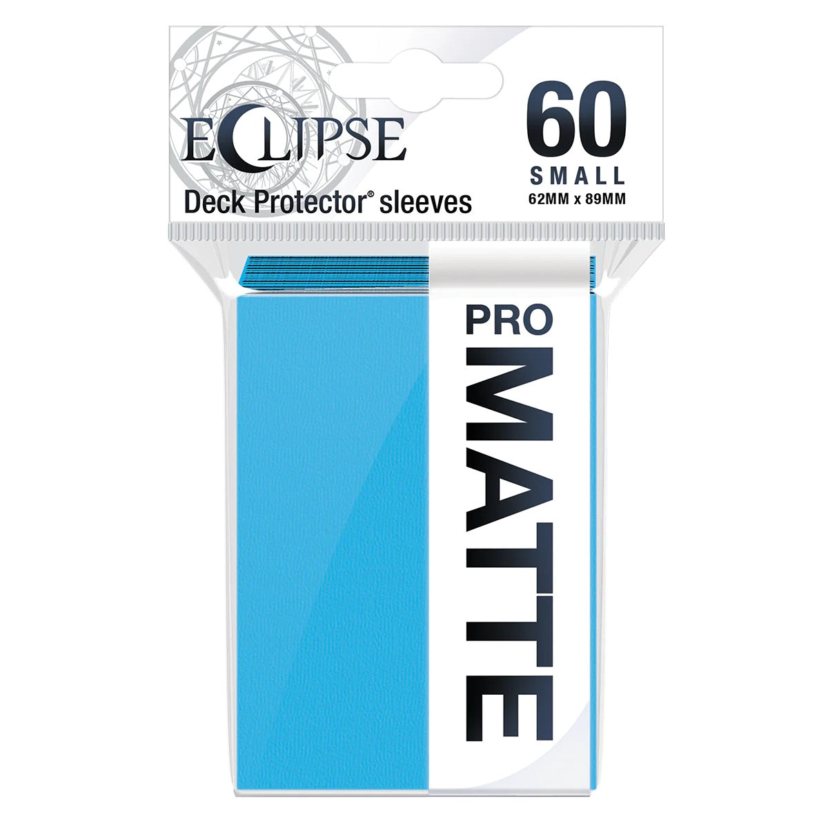 Ultra Pro - Eclipse Matte - Confezione da 60 pezzi, colore: Azzurro