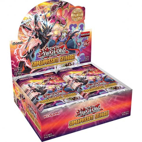 Yu-Gi-Oh!-Sopravvissuti Selvaggi - Box 24 Buste (ITA)